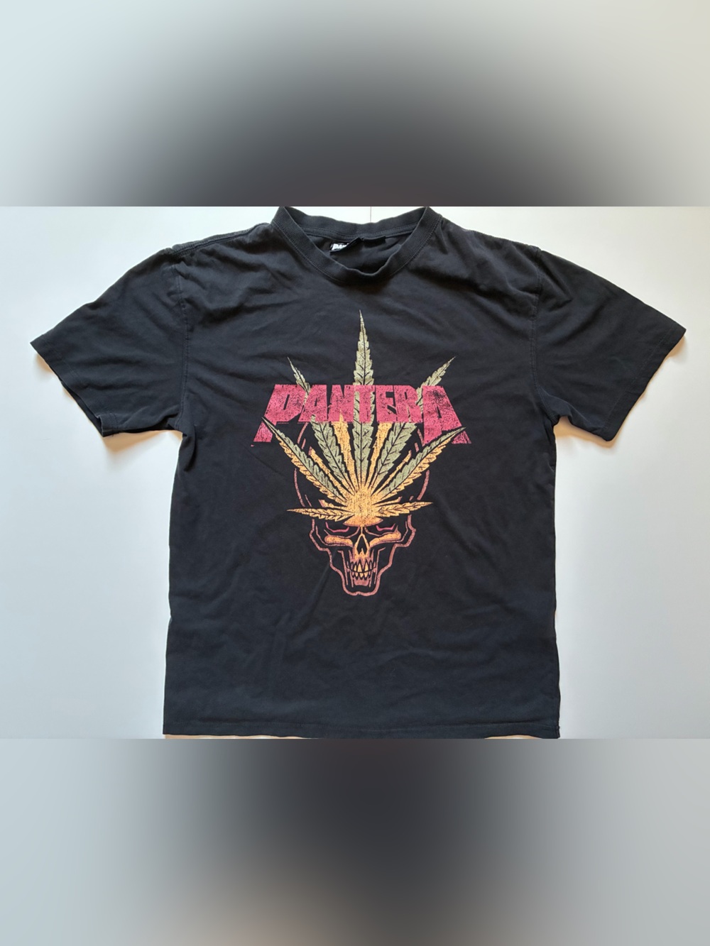 Pantera Weed & Skull T-Shirt - Large